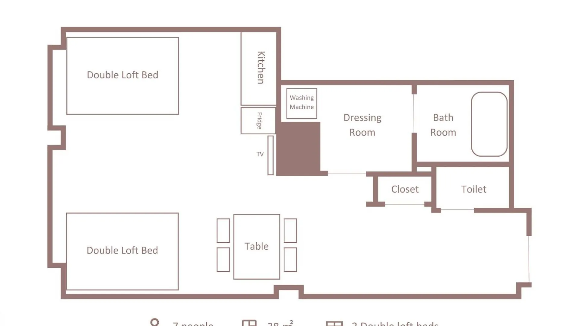Minn Kamata Tōkyō Appart hôtel